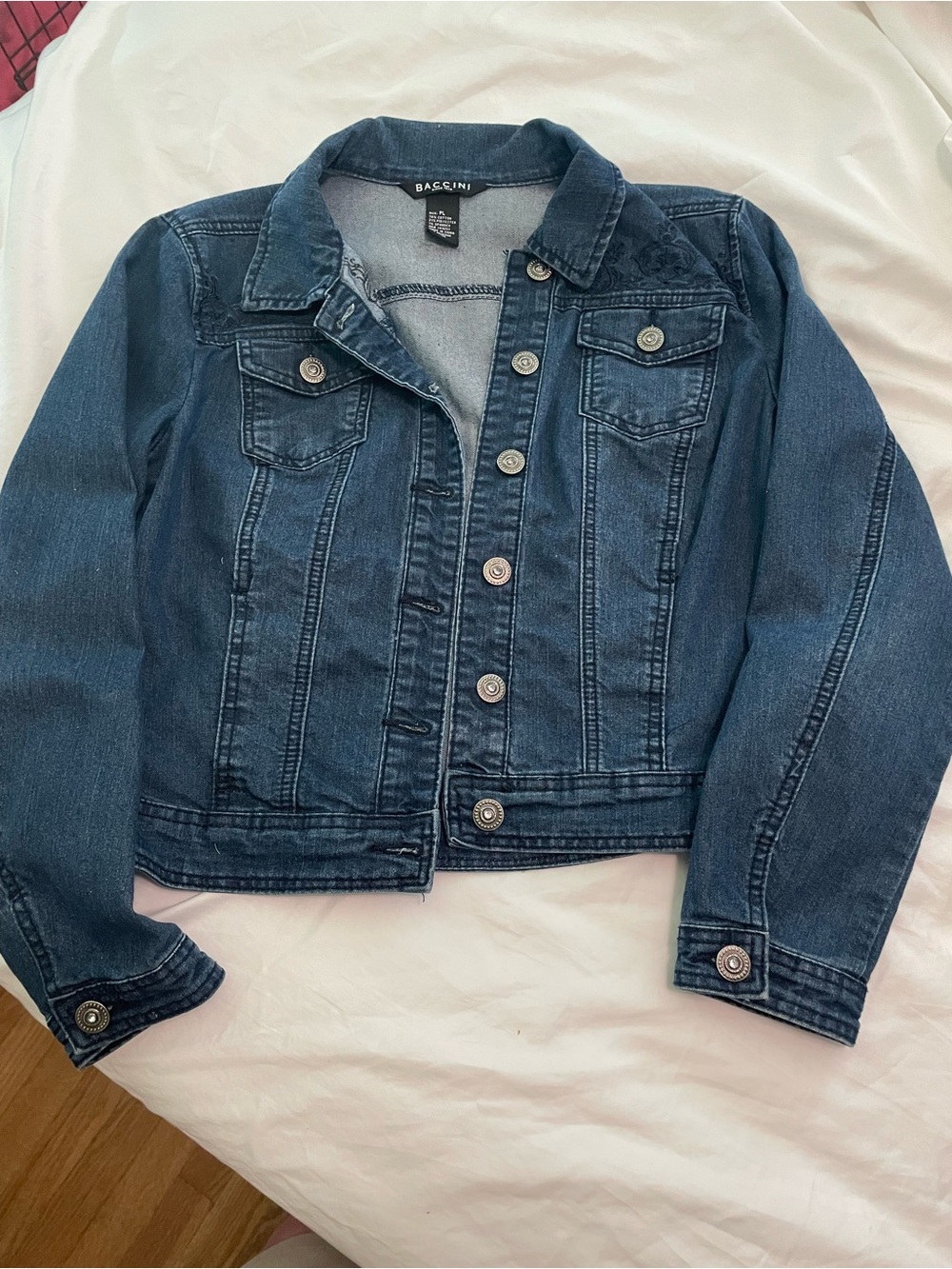 Baccini Women's Classic Indigo Denim Jacket